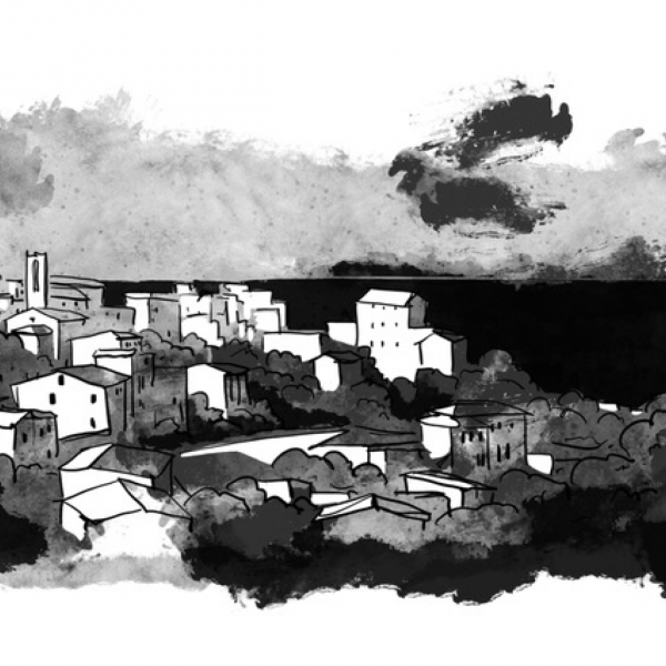 Monticello noir et blanc